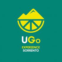 UGO EXPERIENCE SORRENTO - Il marchio consiste nella combinazione tra la dicitura UGo EXPERIENCE SORRENTO, posta al centro di uno