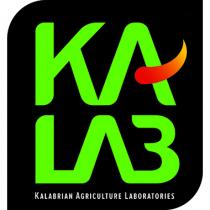 Il marchio consiste nella dicitura posta su tre righe KALAB - Kalabrian Agriculture Laboratories . Più precisamente, dall alto verso il basso