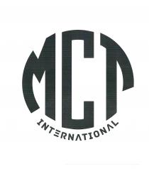 MCT INTERNATIONAL Traduzione: MC commercio internazionale . Il marchio è composto dalla sigla MCT scritta in maiuscolo con caratteri di grandi