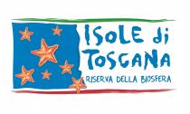 ISOLE DI TOSCANA RISERVA DELLA BIOSFERA - SPAZIO RETTANGOLARE DELIMITATO SUPERIORMENTE DA DUE TRATTI IRREGOLARI RISPETTIVAMENTE DI COLORE VERDE E