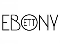ETT EBONY - Il marchio consiste in un impronta raffigurante la dicitura ETT EBONY in trad. ETT EBANO in caratteri di