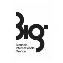 IL MARCHIO E COSTITUITO DALLA DICITURA BIG BIENNALE INTERNAZIONALE GRAFICA COSI COME RAPPRESENTATA IN ALLEGATO.