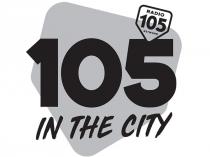 105 IN THE CITY - Il marchio consiste in un impronta raffigurante la dicitura 105 IN THE CITY in trad. 105