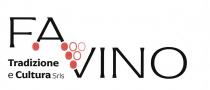 Il logo è composto dall acronimo F.A., di Fabio Aquilino,con il doppio /significato fare vino, in colore nero. I puntini dell acronimo generano