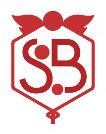 ESAGONO CONTENENTE LETTERE SB