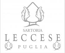 Il marchio è composto da un pumo grande sopra la scritta sartoria sotto la scritta sartoria con caratteri maiuscoli e