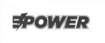 E POWER. IL MARCHIO E COMPOSTO DALLA LETTERA E E DALLA PAROLA POWER INTERVALLATE DA UN SIMBOLO CHE RAFFIGURA UN