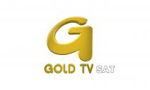 IL MARCHIO CONSISTE NELLE PAROLE GOLD TV DI COLORE GIALLO E LA PAROLA SAT DI COLORE BIANCO CON BORDO NERO