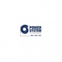 IL MARCHIO CONSISTE NELLA DICITURA POWER SYSTEM AIR COMPRESSORS NOT JUST AIR. ABBINATA ALL ELEMENTO FIGURATIVO COSI COME RAPPRESENTATA IN ALLEGATO.