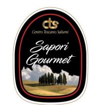 IL MARCHIO CONSISTE NELLA DICITURA SAPORI GOURMET BUONGUSTAIO SCRITTA IN CARATTERE MINUSCOLO IN COLORE BIANCO CON LE SOLE LETTERE S