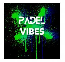 Il nome del brand Padel Vibes di colore Bianco, font utilizzati per la denominazione del brand PADEL Blanka VIBES Blinker, è situato al