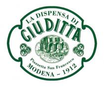 LA DISPENSA DI GIUDITTA PIAZZETTA SAN FRANCESCO MODENA - 1912