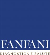 FANFANI DIAGNOSTICA E SALUTE MARCHIO FIGURATIVO A COLORI COME DA ESEMPLARE ALLEGATO .