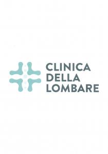 Il marchio è denominato CLINICA DELLA LOMBARE. A sinistra della scritta vi è una Colonna Vertebrale stilizzata al centro e