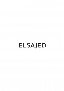 IL MARCHIO E COSTITUITO DALLA PAROLA ELSAJED FONT: REEM KUFI - SIGNIFICATO: NOME ARABO UTILIZZATO COME TITOLO DI CORTESIA, E