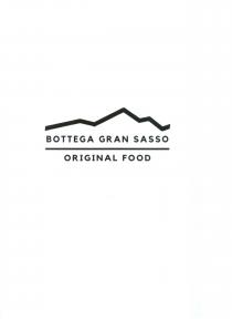BOTTEGA GRAN SASSO - ORIGINAL FOODIl marchio è composto da una stilizzazione della sagoma del Gran Sasso d Italia sotto alla
