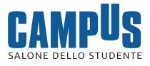 Il marchio consiste nella dicitura CAMPUS SALONE DELLO STUDENTE posta su due livelli di cui la parola CAMPUS in caratteri