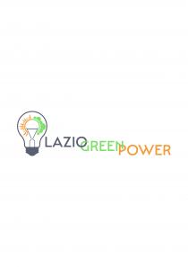IL MARCHIO E RAPPRESENTATO DA UNA LAMPADINA ED ALLA SUA SINISTRA LA SCRITTA LAZIO GREEN POWER