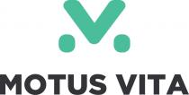 motus vita e simboleggia una v con ai lati due punti semiquadrati