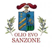 stemma araldico al centro: con sfondo blu due bande e due stelle dorate sulla sinistra, tre colline, un leone che