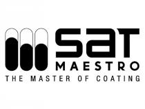 SAT MAESTRO THE MASTER OF COATING - Il marchio consiste in una impronta raffigurante la dicitura SAT MAESTRO THE MASTER