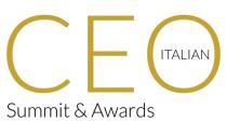 CEO ITALIAN SUMMIT AWARDS grafia a colori. Il marchio è composto dalla dicitura CEO ITALIAN SUMMIT AWARDS in