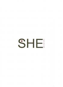 SHE SKIN HAIR - TRADUZIONE IN ITALIANO: LEI PELLE CAPELLI ESPOSIZIONE.L MARCHIO E COMPOSTO DA TRE LETTERE SHE SCRITTE IN