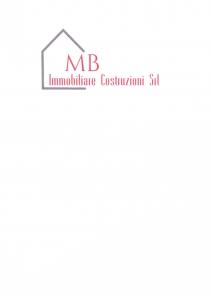 IL MARCHIO MB IMMOBILIARE COSTRUZIONI SRL VIENE RAPPRESENTATO DAL DISEGNO DI UNA CASA E DALLA SCRITTA DELLA DENOMINAZIONE DELLA SOCIETA