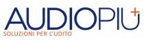Il marchio è costituito dalla dicitura Audio Più Soluzioni per l udito, dove le parole Audio e Più sono poste in