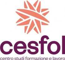 Il logo si compone di pittogramma raffigurante una stella stilizzata, del lettering CESFOL, acronimo di Centro Studi Formazione e Lavoro