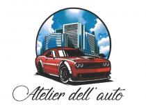 dell'auto soleggiata
