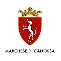 MARCHESE DI CANOSSA - IL MARCHIO CONSISTE NELLA DICITURA MARCHESE DI CANOSSA SCRITTA IN CARATTERI DI FANTASIA. SOPRA TALE DICITURA