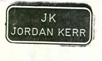 JK JORDAN KERR