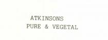ATKINSONS PURE VEGETAL