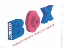 BREMBO BOX SMALTIMENTO DISCHI USATI