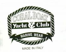 CORAL BOAT YACHT YC CLUB MARINE WEAR MADE IN ITALY