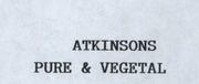 ATKINSONS PURE VEGETAL