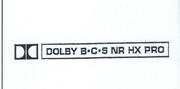 DOLBY B-C-S NR HX PRO