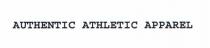 AUTHENTIC ATHLETIC APPAREL.