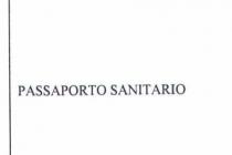 PASSAPORTO SANITARIO