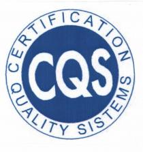 CQS CERTIFICATION QUALITY SISTEMS