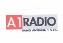 IL MARCHIO E COMPOSTO DA ACRONIMO E PAROLA AFFIANCATI SENZA SOLUZIONE DI CONTINUITA SU SFONDI COLORATI RISPETTIVAMENTE ROSSO E GRIGIO MARCHIO E COMPOSTO DA ACRONIMO E PAROLA AFFIANCATI SENZA SOLUZIONE DI CONTINUITA SU SFONDI COLORATI RISPETTIVAMENTE ROSSO E GRIGIO NONCHE DA SOTTOSTANTE INDICAZIONE DELLA RAGIONE SOCIALE SU SFONDO BIANCO E PIU PRECISAMENTE 1 ACRONIMO A1 REALIZZATO CON CARATTERE DI STAMPATELLO MAIUSCOLO CON AFFIANCATO NUMERO ARABO IL TUTTO CON CARATTERI DI COLORE BIANCO SU AREA GEOMETRICA PROPORZIONATA ALL ACRONIMO DI COLORE ROSSO 2 PAROLA RADIO REALIZZATA IN CARATTERE STAMPATELLO MIUSCOLO DI COLORE NERO SU AREA GEOMETRICA PROPORZIONATA ALLA PAROLA DI COLORE GRIGIO 3 PAROLE RADIO ANTENNA 1 SRL A CARATTERI STAMPATELLO MAIUSCOLO DI COLORE NERO ALLINEATE ALLA BASE DELLA PREDETTA SCRITTA RADIO CON .... IL MARCHIO E COMPOSTO DA ACRONIMO E PAROLA AFFIANCATI SENZA SOLUZIONE DI CONTINUITA SU SFONDI COLORATI RISPETTIVAMENTE ROSSO E GRIGIO