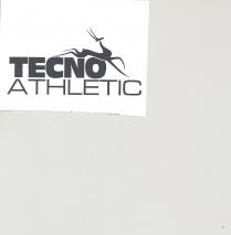 TRATTASI DI MARCHIO FIGURATIVO COMPOSTO DALLA SCRITTA CON CARATTERI A STAMPATELLO TECNO ATHLETIC POSTA SU DUE RIGHI CON LA PAROLA TRATTASI DI MARCHIO FIGURATIVO COMPOSTO DALLA SCRITTA CON CARATTERI A STAMPATELLO TECNO ATHLETIC POSTA SU DUE RIGHI CON LA PAROLA TECNO CON CARATTERI IN GRASSETTO E LA PAROLA ATHLETIC CON CARATTERI NORMALI, INOLTRE SULLA PAROLA TECNO VIENE RAFFIGURATO UN CERBIATTO STILIZZATO. TRATTASI DI MARCHIO FIGURATIVO COMPOSTO DALLA SCRITTA CON CARATTERI A STAMPATELLO TECNO ATHLETIC POSTA SU DUE RIGHI CON LA PAROLA