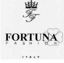 FF FORTUNA FASHION ITALY IL MARCHIO CONSISTE NELLA RAPPRESENTAZIONE DI DUE F MAIUSCOLE IN CARATTERE TIMES NEW ROMAN SOPRA IL FF FORTUNA FASHION ITALY MARCHIO CONSISTE NELLA RAPPRESENTAZIONE DI DUE F MAIUSCOLE IN CARATTERE TIMES NEW ROMAN SOPRA IL QUALE C E L IMMAGINE DI UNA CORONA CHE COME STEMMA HA DEI QUADRIFOGLI FORMATI SINGOLARMENTE DA QUATTRO CUORI, RUOTATI CIASCUNO DI 90 GRADI. FF FORTUNA FASHION ITALY IL MARCHIO CONSISTE NELLA RAPPRESENTAZIONE DI DUE F MAIUSCOLE IN CARATTERE TIMES NEW ROMAN SOPRA IL