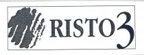 RISTO 3IL MARCHIO CONSISTE NELLA DICITURA RISTO 3IL MARCHIO E DI FORMA RETTANGOLARE. NELLA PARTE SINISTRA IN ALTO, C E UNA RISTO 3IL MARCHIO CONSISTE NELLA DICITURA RISTO 3IL MARCHIO E DI FORMA RETTANGOLARE. NELLA PARTE SINISTRA IN ALTO, C E UNA MACCHIA STILIZZATA SEGUITA DAL MARCHIO RISTO 3. LA SCRITTA RISTO 3, E POSIZIONATA A META DEL RETTANGOLO MENTRE IL NUMERO 3, HA LA MEDESIMA ALTEZZA DEL RETTANGOLO