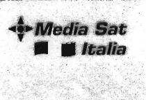 LOGO MEDIA SAT ITALIA. SUL LATO SINISTRO CI SONO QUATTRO TRIANGOLI CHE FORMANO UNA STELLA CON AL CENTRO UN CERCHIO LOGO MEDIA SAT ITALIA. SUL LATO SINISTRO CI SONO QUATTRO TRIANGOLI CHE FORMANO UNA STELLA CON AL CENTRO UN CERCHIO DI SEGUITO C E LA PAROLA MEDIA SAT SCRITTA IN STAMPATELLO CON LE LETTERE M E S IN CORSIVO AL DI SOTTO A SINISTRA C E LA BANDIERA E DI LATO LA PAROLA ITALIA IN STAMPATELLO CON LA I MAIUSCOLA. MARCHIO FIGURATIVO LOGO MEDIA SAT ITALIA. SUL LATO SINISTRO CI SONO QUATTRO TRIANGOLI CHE FORMANO UNA STELLA CON AL CENTRO UN CERCHIO