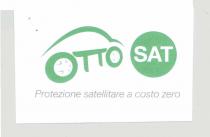 LA DICITURA OTTO INCLINATA E STILIZZATA CON UNA LINEA CURVA DISPOSTA SUPERIORMENTE IL TUTTO IN COLORE VERDE IN MODO DA LA DICITURA OTTO INCLINATA E STILIZZATA CON UNA LINEA CURVA DISPOSTA SUPERIORMENTE TUTTO IN COLORE VERDE IN MODO DA ASSUMERE LE SEMBIANZE DI UNA AUTOMOBILE STILIZZATA VISTA DI FIANCO DI LATO IN UN IMPRONTA CIRCOLARE VERDE LA DICITURA SAT IN BIANCO SOTTO LA SCRITTA IN MARRONE CHIARO PROTEZIONE SATELLITARE A COSTO ZERO MARCHIO FIGURATIVO LA DICITURA OTTO INCLINATA E STILIZZATA CON UNA LINEA CURVA DISPOSTA SUPERIORMENTE IL TUTTO IN COLORE VERDE IN MODO DA