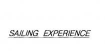 SCRITTA SAILING EXPERIENCE CON CARATTERI DI COLORE NERO E LINEA ORIZZONTALE SOTTOSTANTE LA SCRITTA PER TUTTA LA SUA LUNGHEZZA. MARCHIO SCRITTA SAILING EXPERIENCE CON CARATTERI DI COLORE NERO E LINEA ORIZZONTALE SOTTOSTANTE LA SCRITTA PER TUTTA LA SUA LUNGHEZZA. MARCHIO FIGURATIVO SCRITTA SAILING EXPERIENCE CON CARATTERI DI COLORE NERO E LINEA ORIZZONTALE SOTTOSTANTE LA SCRITTA PER TUTTA LA SUA LUNGHEZZA. MARCHIO