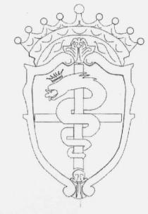 IL MARCHIO E COSTITUITO DA UNO SCUDO INTARSIATO CON SIMBOLO. LO SCUDO HA NELLA PARTE SUPERIORE UNA CORONA A 8 MARCHIO E COSTITUITO DA UNO SCUDO INTARSIATO CON SIMBOLO. LO SCUDO HA NELLA PARTE SUPERIORE UNA CORONA A 8 PALLE. NELLA PARTE CENTRALE-INFERIORE C E UN DISEGNO STILIZZATO DI UN SERPENTE CON CRESTA ATTORCIGLIATO ATTORNO UNA CROCE CON UNA CORONA SOPRA LA TESTA. IL SERPENTE HA NELLA BOCCA APERTA UN UOMO. IL MARCHIO E COSTITUITO DA UNO SCUDO INTARSIATO CON SIMBOLO. LO SCUDO HA NELLA PARTE SUPERIORE UNA CORONA A 8