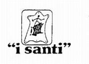 IL MARCHIO CONSISTE NELLA DICITURA I SANTI SOVRASTATA DA UN IMPRONTA RETTANGOLARE CONTENENTE LA FIGURA DI UNA PELLE DI ANIMALE ENTRO MARCHIO CONSISTE NELLA DICITURA I SANTI SOVRASTATA DA UN IMPRONTA RETTANGOLARE CONTENENTE LA FIGURA DI UNA PELLE DI ANIMALE ENTRO LA QUALE E DISPOSTA LA FIGURA STILIZZATA DI UN OMINO, SU UNA FIGURA STILIZZATA DI UN ANIMALE. FIGURATIVO